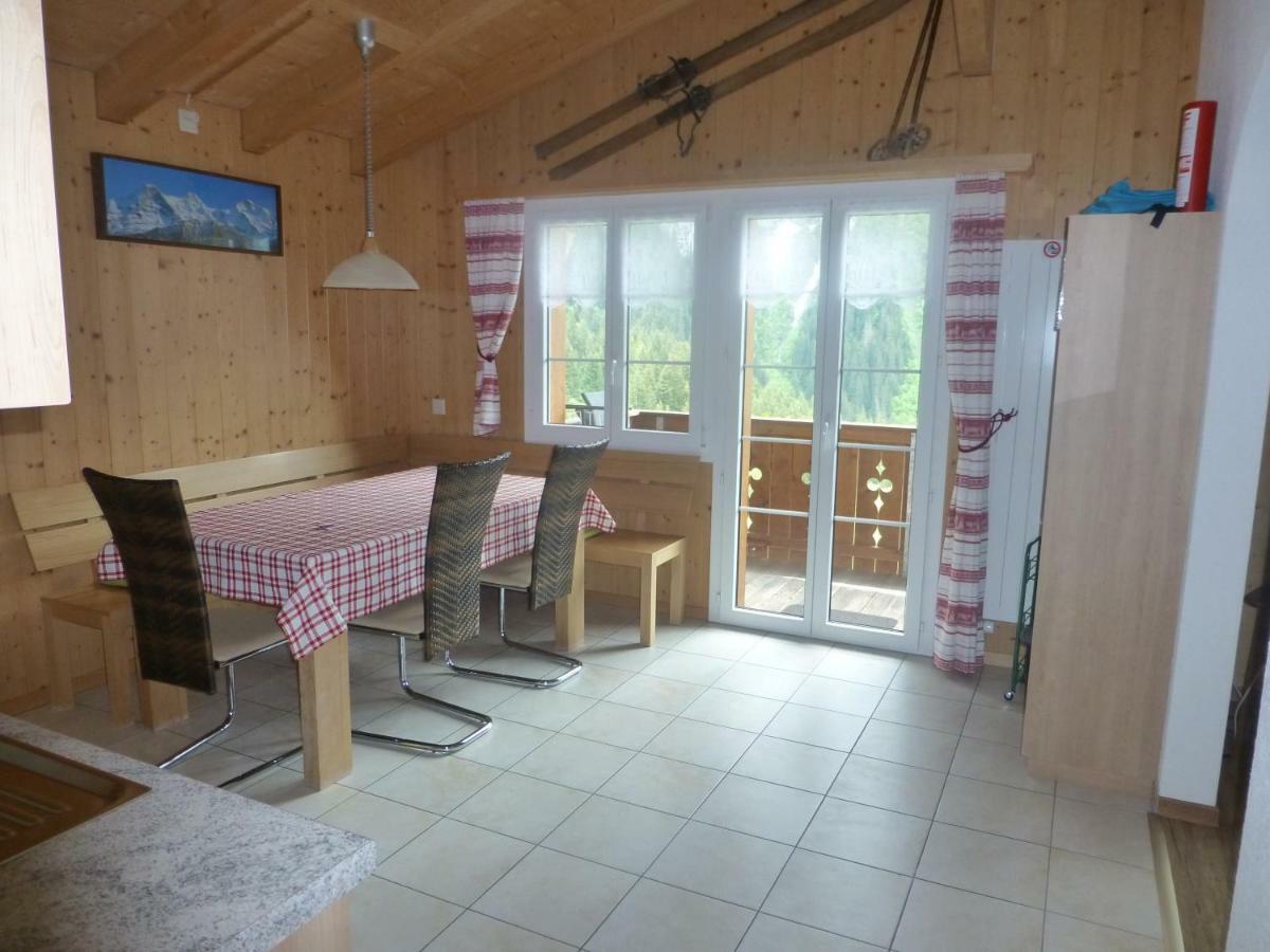 Chalet Verbrunnenhaus Grindelwald Dış mekan fotoğraf